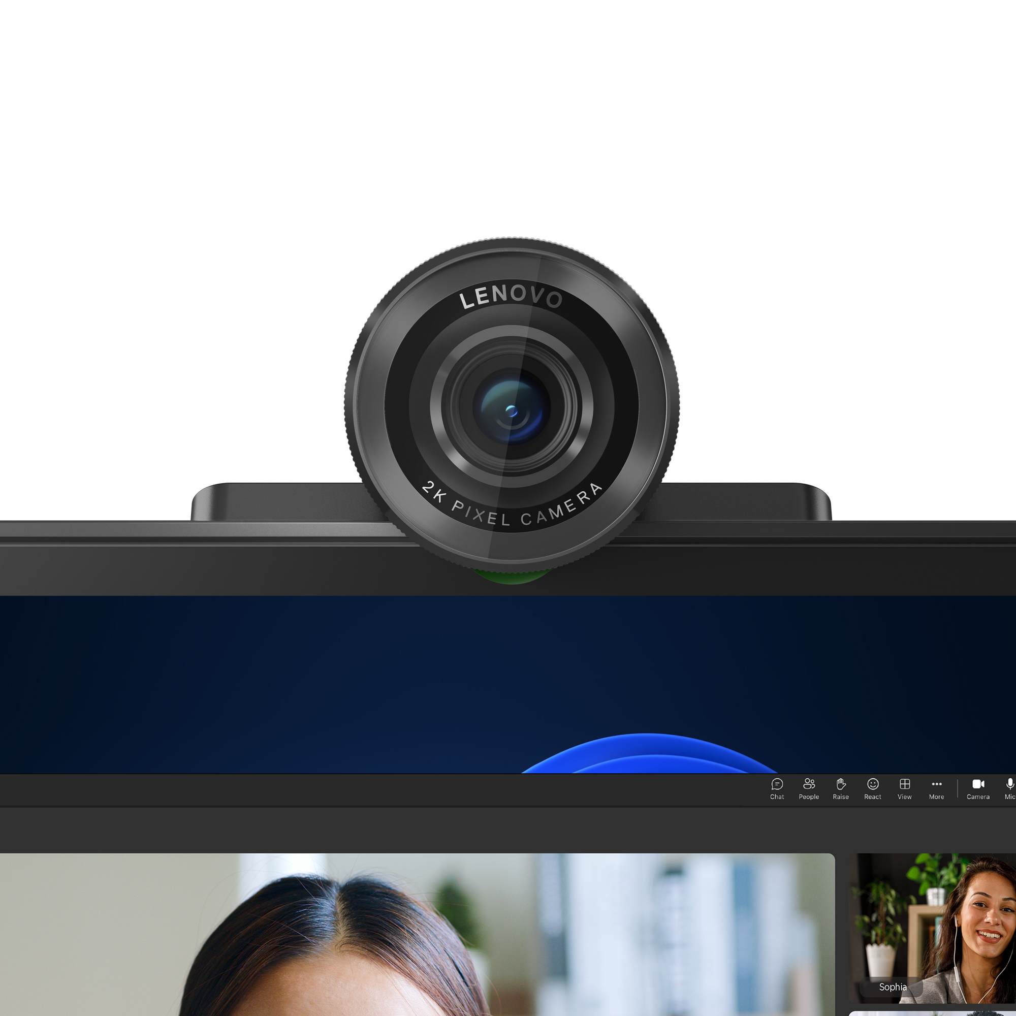 Lenovo 4XC1Q25245 Kamera internetowa 4 MP Full HD USB-C - obrazek 2