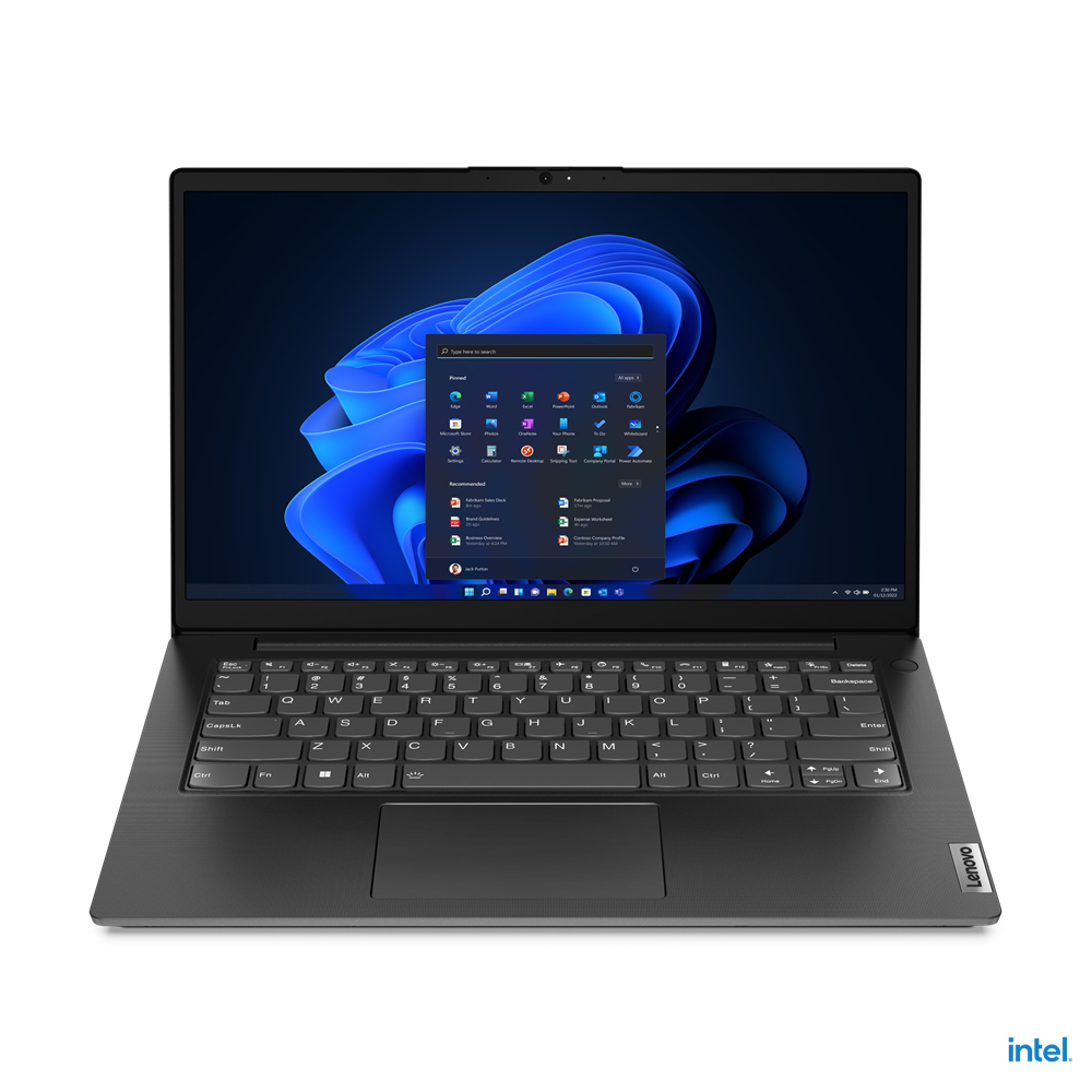 Lenovo V14 G4 IRU Intel® Core™ i5 i5-13420H Laptop 35,6 cm (14") Full HD 16 GB DDR4-SDRAM 512 GB SSD Wi-Fi 5 (802.11ac) Windows 11 Pro Angielski Czarny