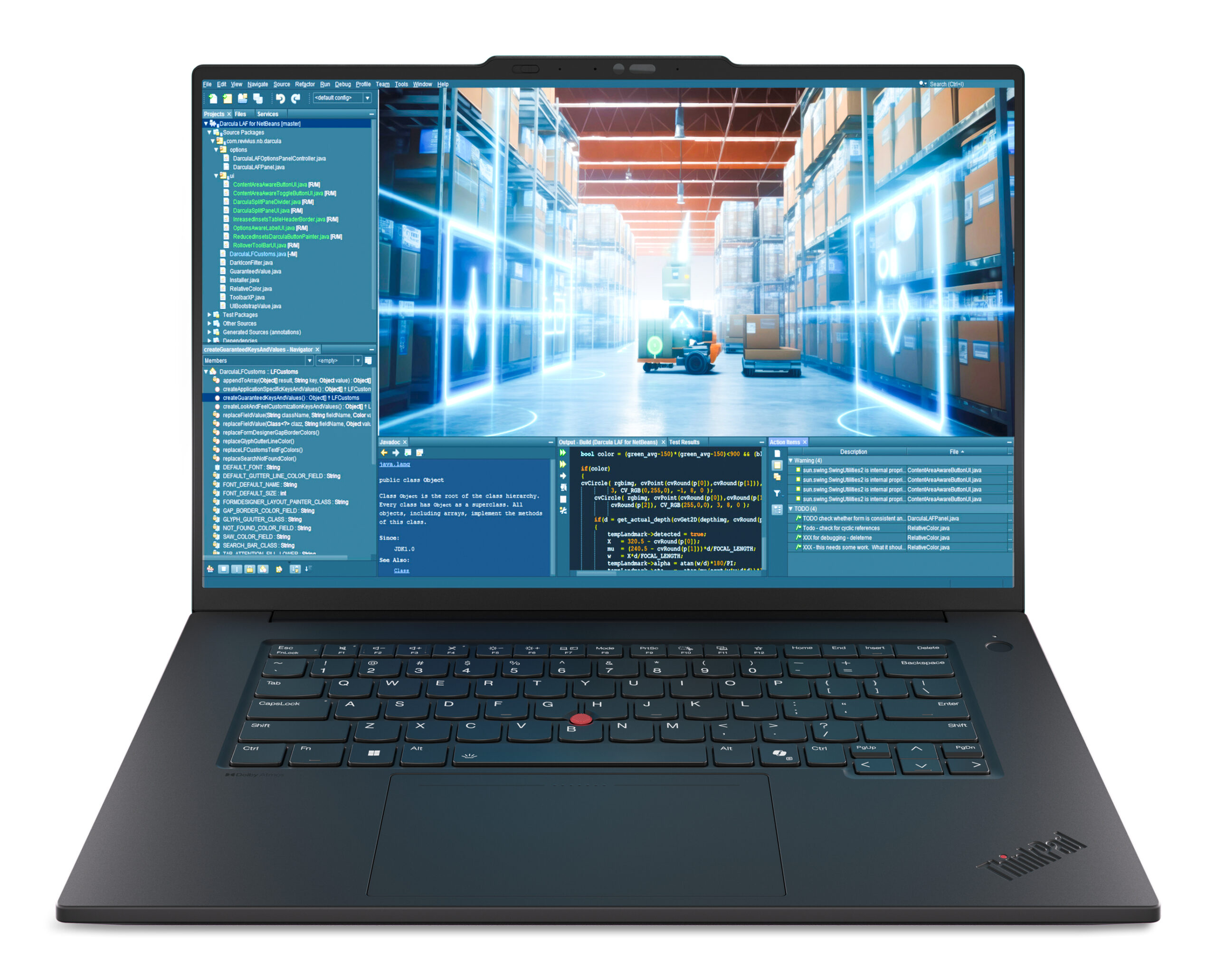 Lenovo ThinkPad P1 Gen 8 Intel Core Ultra 9 285H Mobilna stacja robocza 40,6 cm (16") WQUXGA 64 GB LPDDR5x-SDRAM 2 TB SSD NVIDIA RTX PRO 2000 Blackwell Wi-Fi 7 (802.11be) Windows 11 Pro Skandynawia Czarny