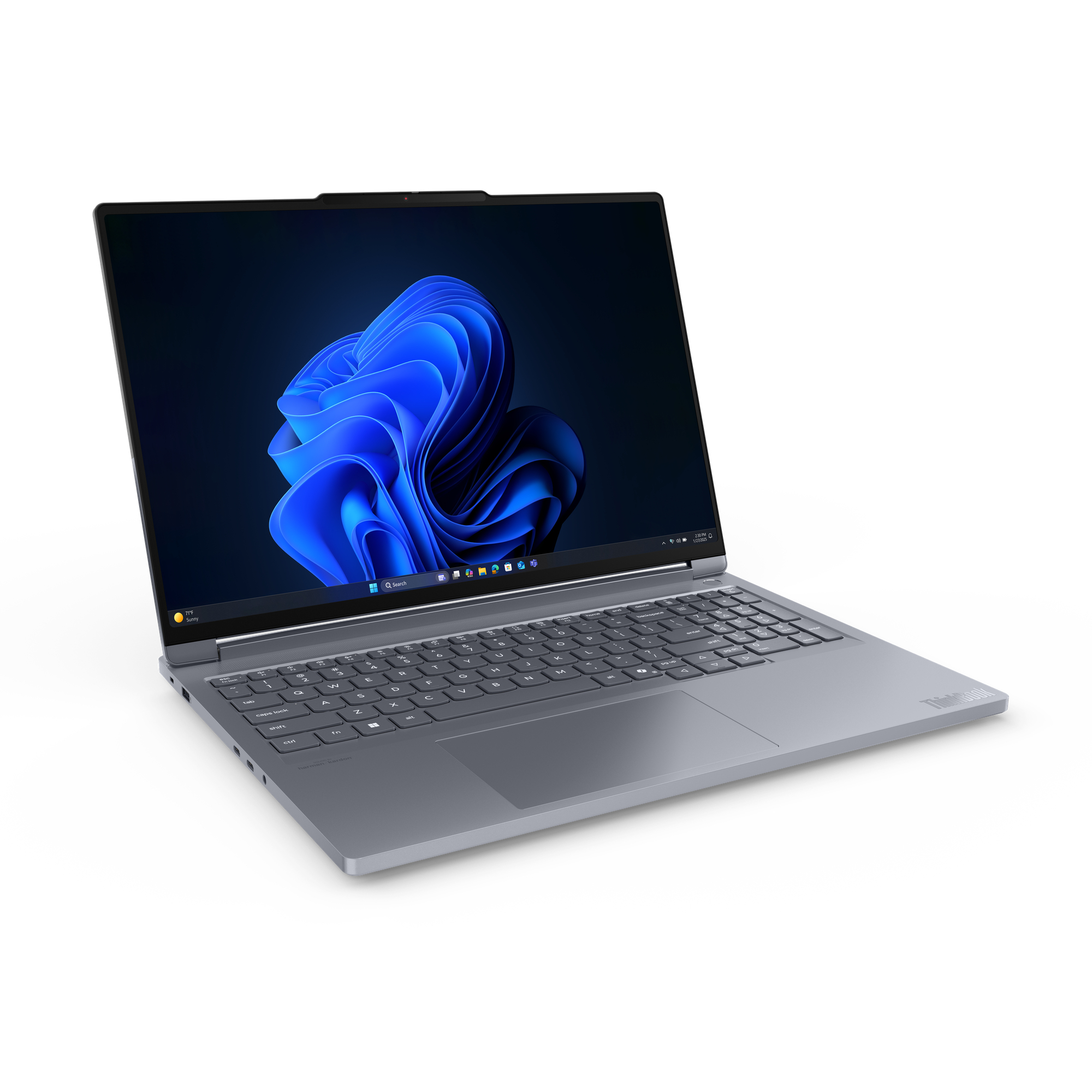 Lenovo ThinkBook 16p G6 IAX Intel Core Ultra 7 255HX Laptop 40,6 cm (16") WQXGA 16 GB DDR5-SDRAM 512 GB SSD NVIDIA GeForce RTX 5060 Wi-Fi 7 (802.11be) Windows 11 Pro Francuski Szary - obrazek 3