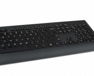 Lenovo 4X30H56829 klawiatura Dołączona myszka Uniwersalne RF Wireless QWERTY US English Czarny