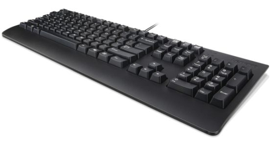 Lenovo 4X30M86917 klawiatura Biuro USB QWERTY British English Czarny