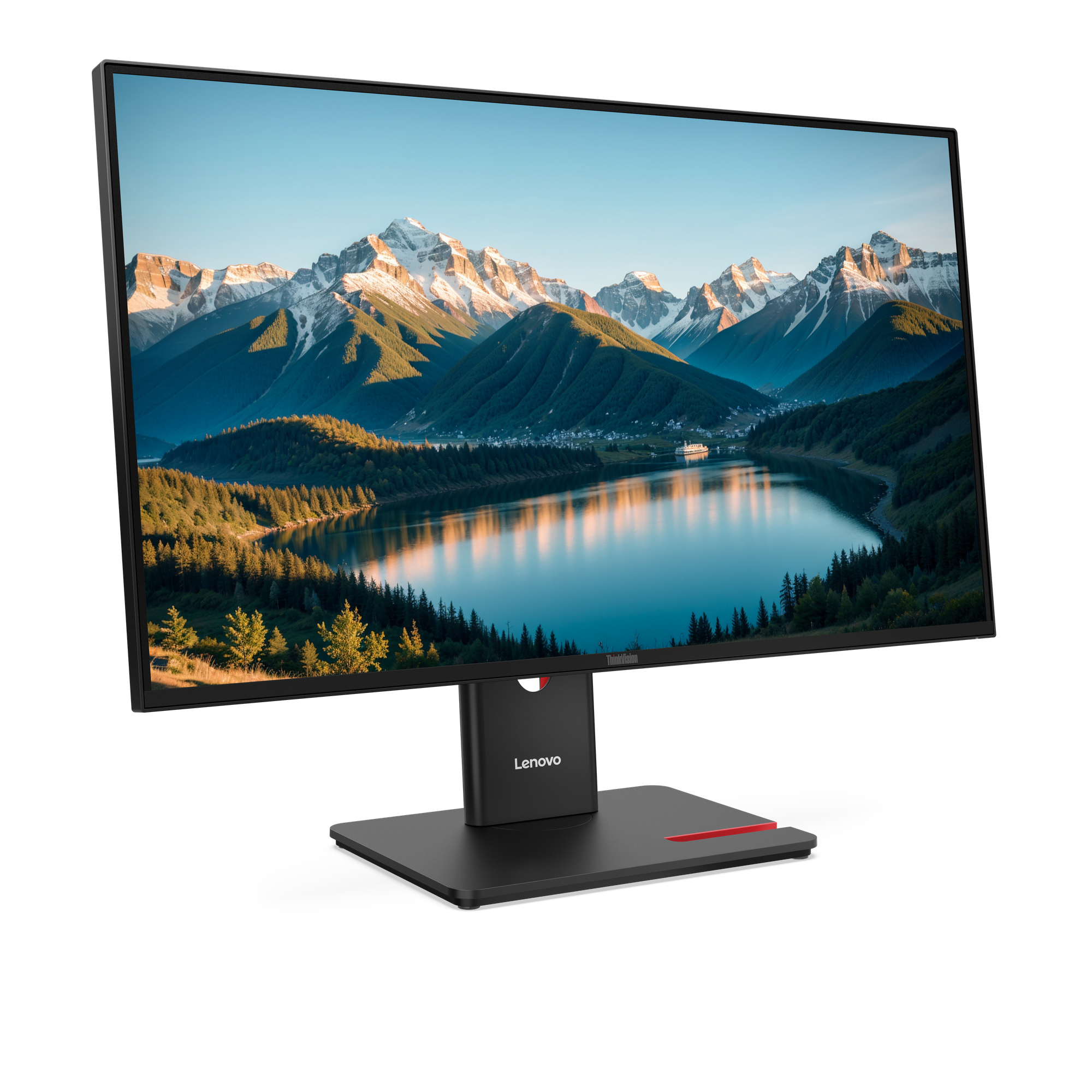 Lenovo ThinkVision T27Q-40 monitor komputerowy 68,6 cm (27") 2560 x 1440 px Wide Quad HD LED Czarny - obrazek 3