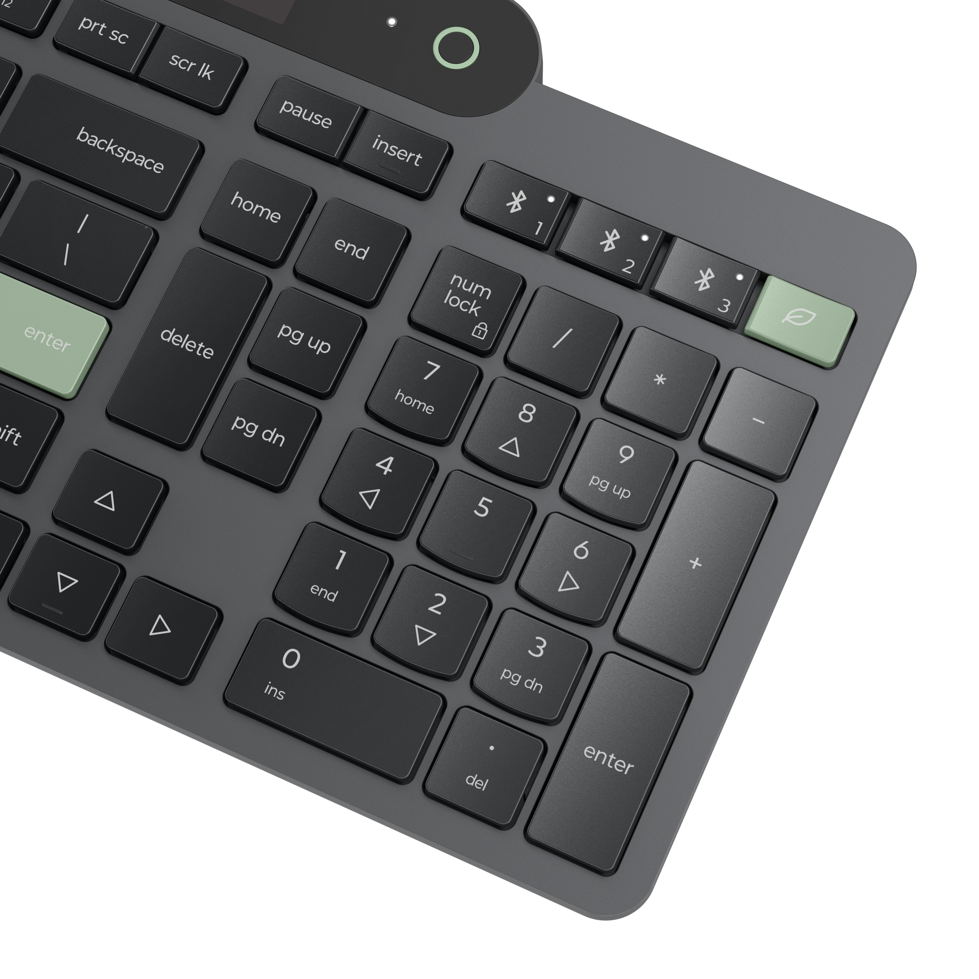 Lenovo Self-Charging Bluetooth Keyboard - Klawiatura Bezprzewodowa - obrazek 4