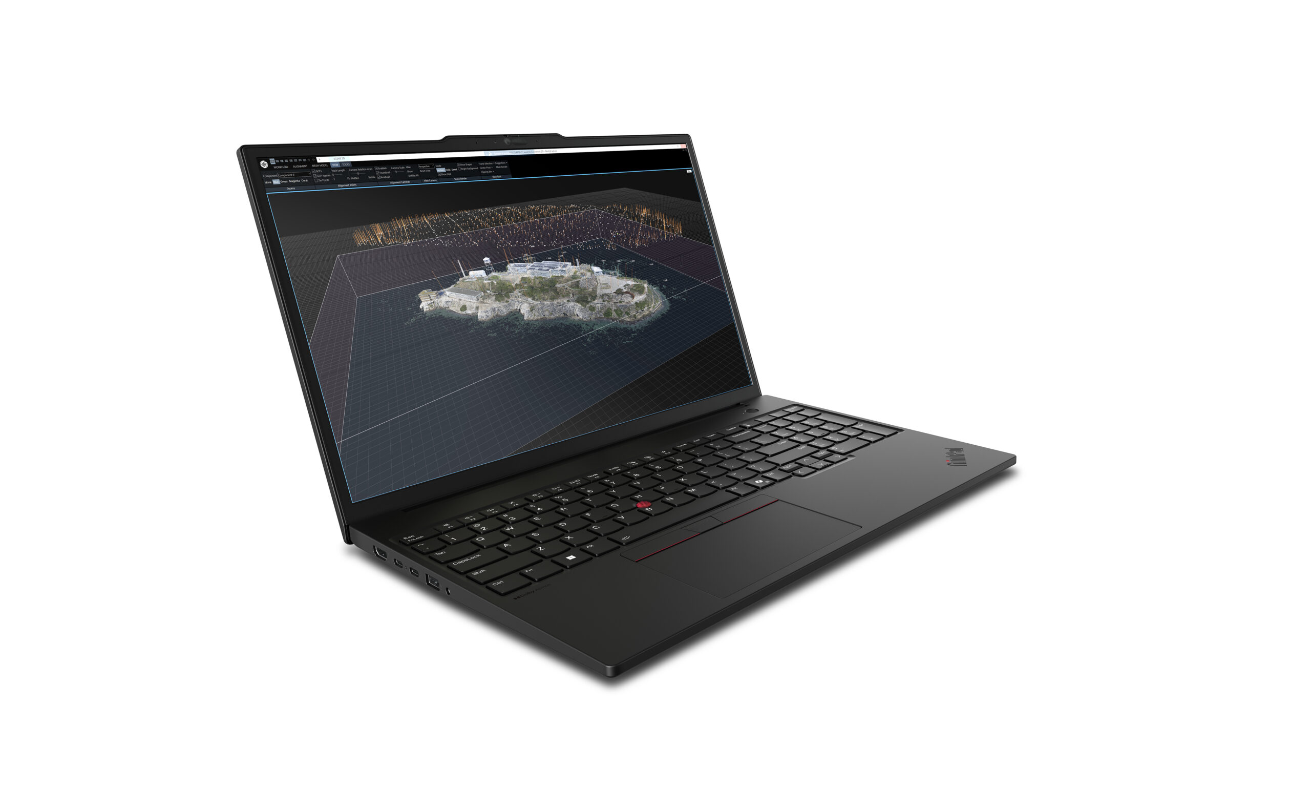 Lenovo ThinkPad P16s Gen 4 (Intel) Intel Core Ultra 7 265H Mobilna stacja robocza 40,6 cm (16") WUXGA 64 GB DDR5-SDRAM 1 TB SSD NVIDIA RTX PRO 1000 Blackwell Wi-Fi 7 (802.11be) Windows 11 Pro Niemiecki Czarny - obrazek 4