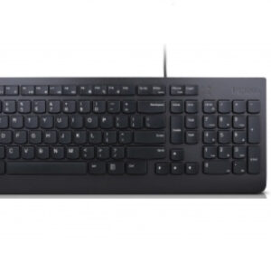 Lenovo 4X30L79916 klawiatura Dołączona myszka Uniwersalne USB QWERTY Fiński, Szwecki Czarny