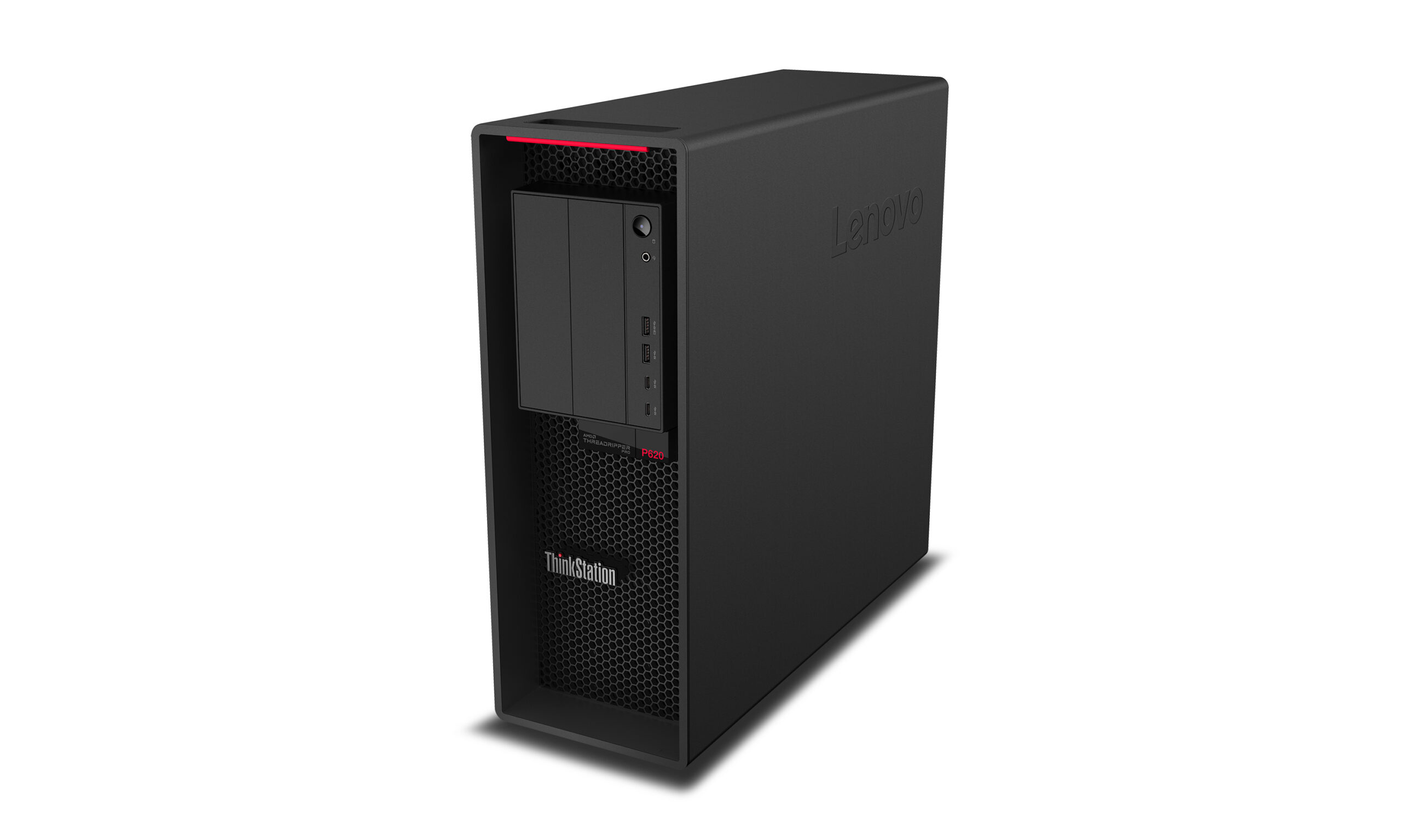 Lenovo ThinkStation P620 AMD Ryzen Threadripper PRO 5945WX 64 GB DDR4-SDRAM 1 TB SSD Windows 11 Pro Tower Stanowisko Czarny - obrazek 5