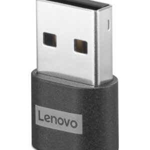 Lenovo 4X91C99226 przejściówka do kabli USB-C USB-A Czarny