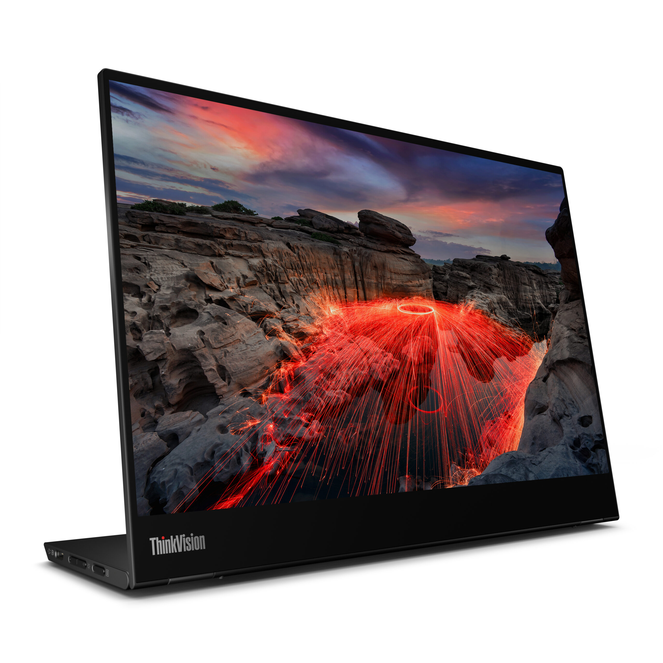 Lenovo ThinkVision M14t Gen 2 - Przenośny Monitor Dotykowy 14" 2.2K - obrazek 2