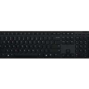 Lenovo 4Y41K04067 klawiatura RF Wireless + Bluetooth Czeski, Słowacki Szary