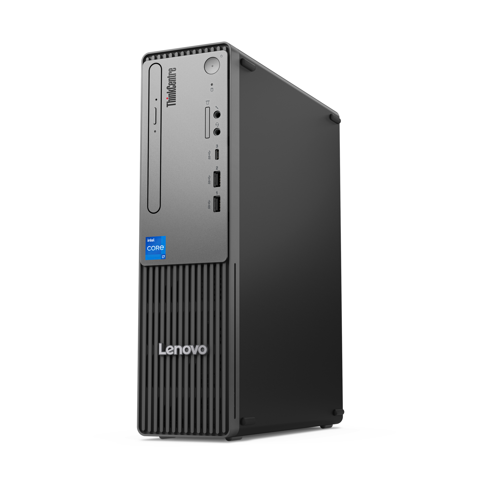 Lenovo ThinkCentre neo 50s Gen 5 Intel® Core™ i5 i5-14400 8 GB DDR5-SDRAM 512 GB SSD Windows 11 Pro SFF PC Czarny, Szary - obrazek 2