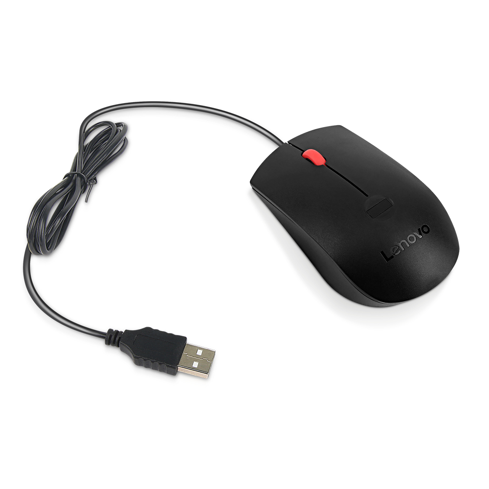 Mysz przewodowa Lenovo Fingerprint Biometric USB Mouse G2