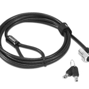 Lenovo 4XE1L51710 zapięcie do kabli Czarny 1,8 m