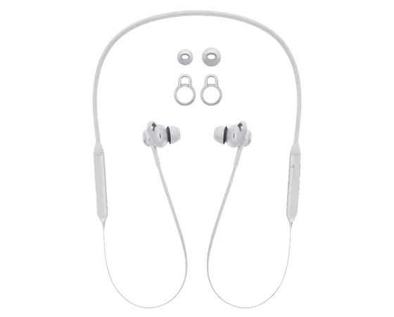Lenovo GXD1B65027 słuchawki/zestaw słuchawkowy Bezprzewodowy Douszny Połączenia/Muzyka/Sport/Codzienność Bluetooth Szary
