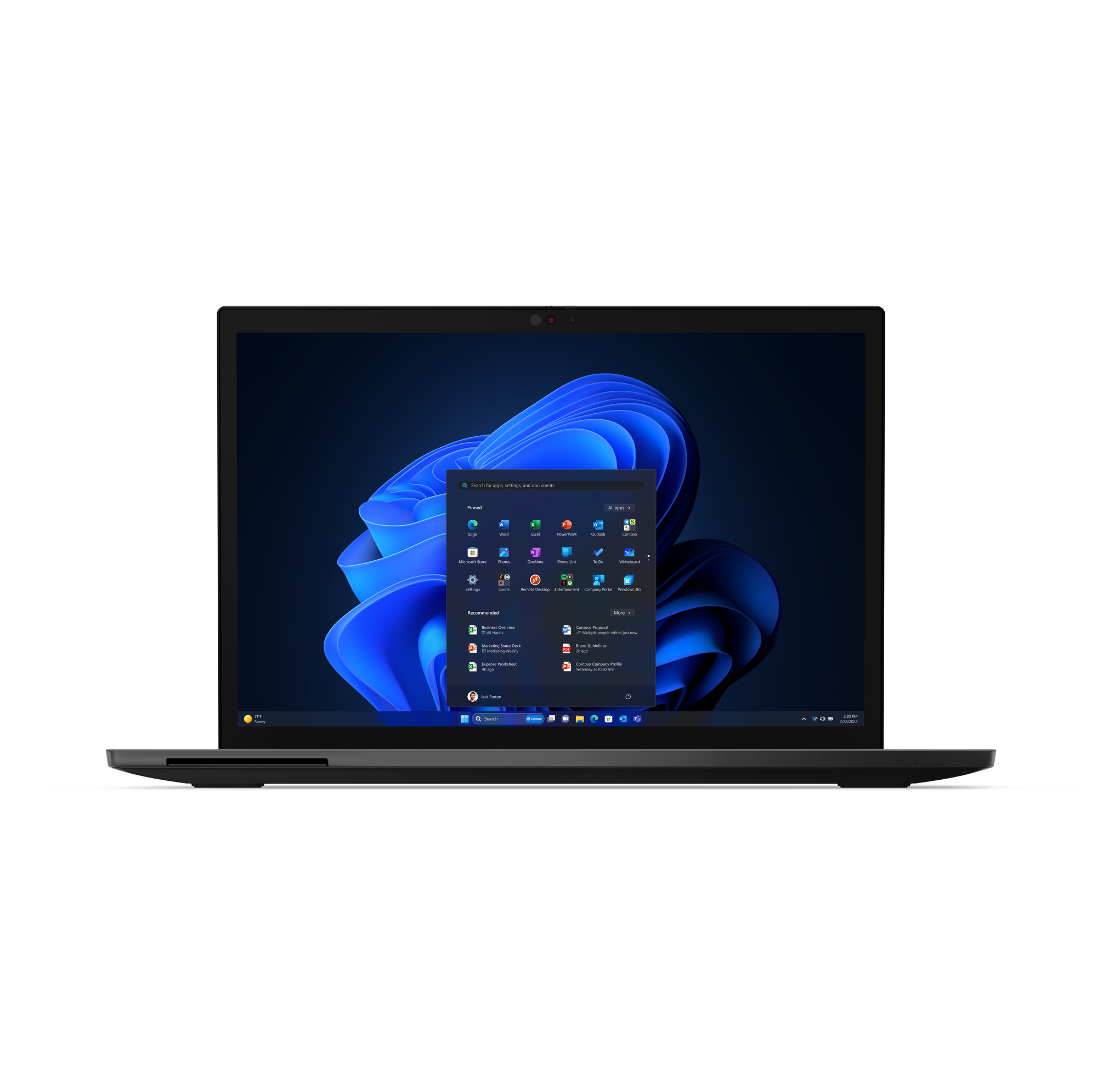 Lenovo ThinkPad L13 2-in-1 Gen 5 (Intel) Intel Core Ultra 5 125U Hybryda (2w1) 33,8 cm (13.3") Ekran dotykowy WUXGA 16 GB LPDDR5-SDRAM 512 GB SSD Wi-Fi 6E (802.11ax) Windows 11 Pro Angielski Czarny - obrazek 2