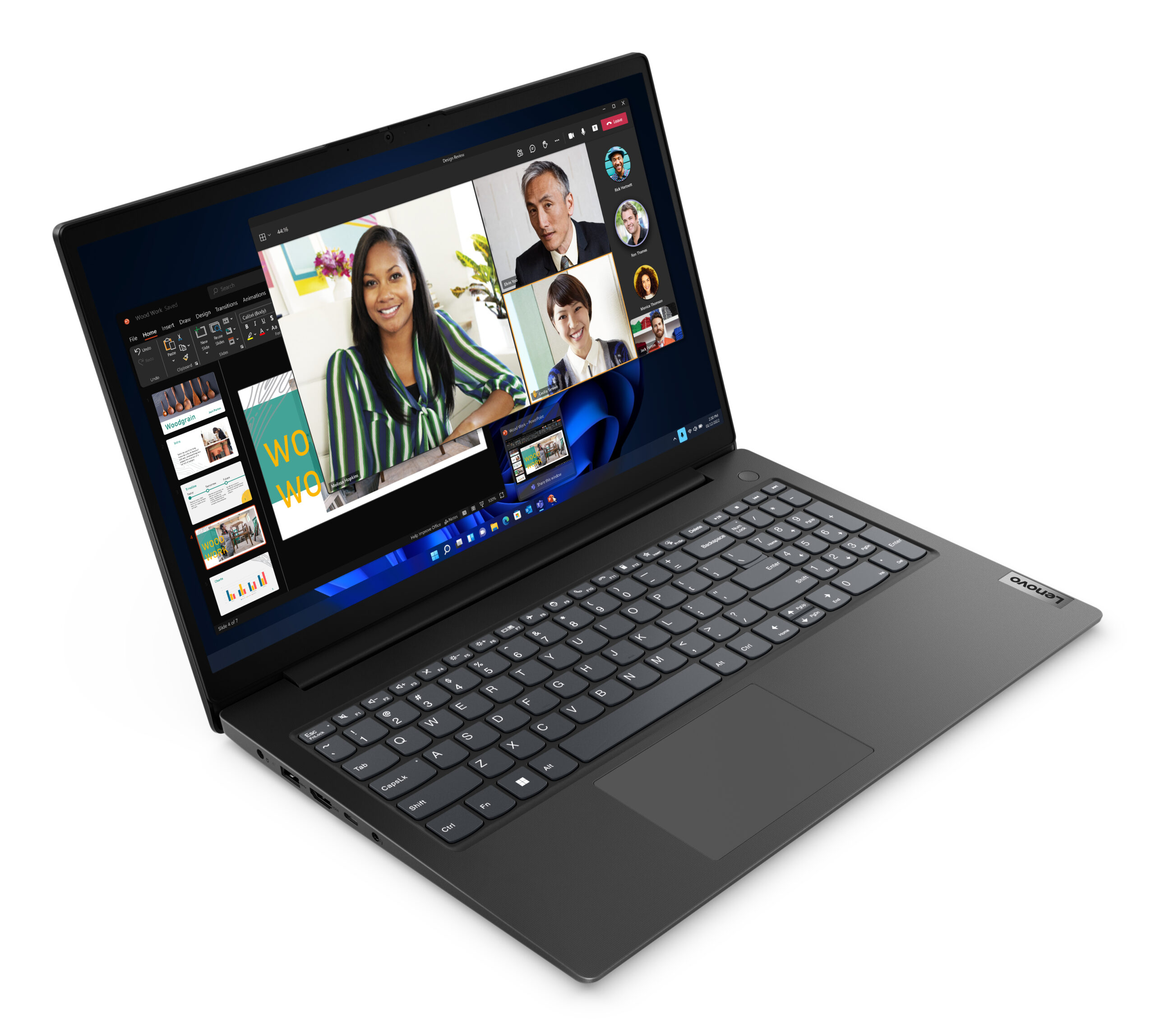 Lenovo V15 G4 IRU Intel® Core™ i7 i7-13620H Laptop 39,6 cm (15.6") Full HD 16 GB DDR4-SDRAM 512 GB SSD Wi-Fi 6 (802.11ax) Windows 11 Pro Angielski Czarny - obrazek 2