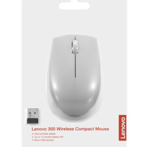 Lenovo GY51L15678 myszka Biuro Oburęczny RF Wireless Optyczny 1000 DPI