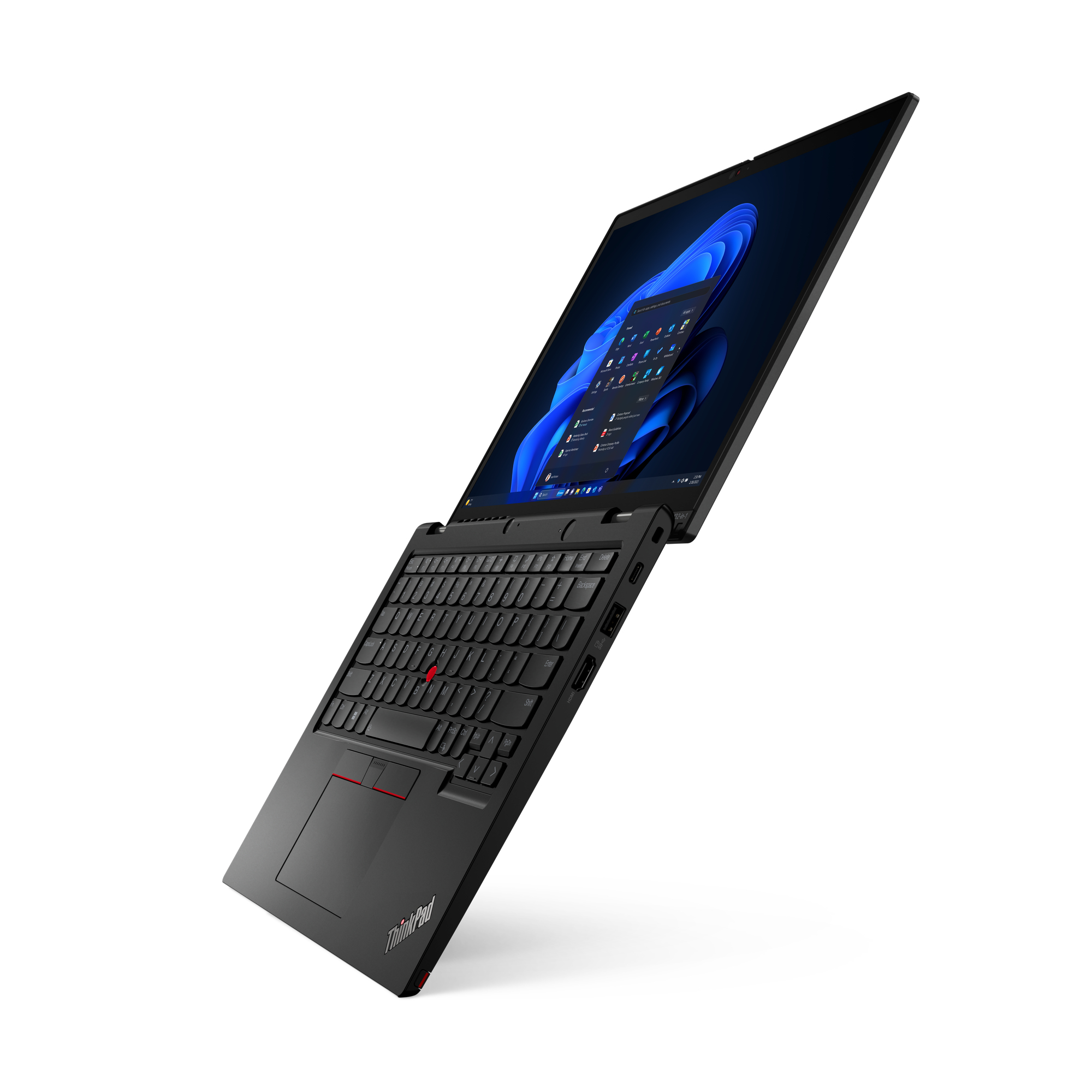 Lenovo ThinkPad L13 2-in-1 Gen 5 (Intel) Intel Core Ultra 5 125U Hybryda (2w1) 33,8 cm (13.3") Ekran dotykowy WUXGA 16 GB LPDDR5-SDRAM 512 GB SSD Wi-Fi 6E (802.11ax) Windows 11 Pro Angielski Czarny - obrazek 3