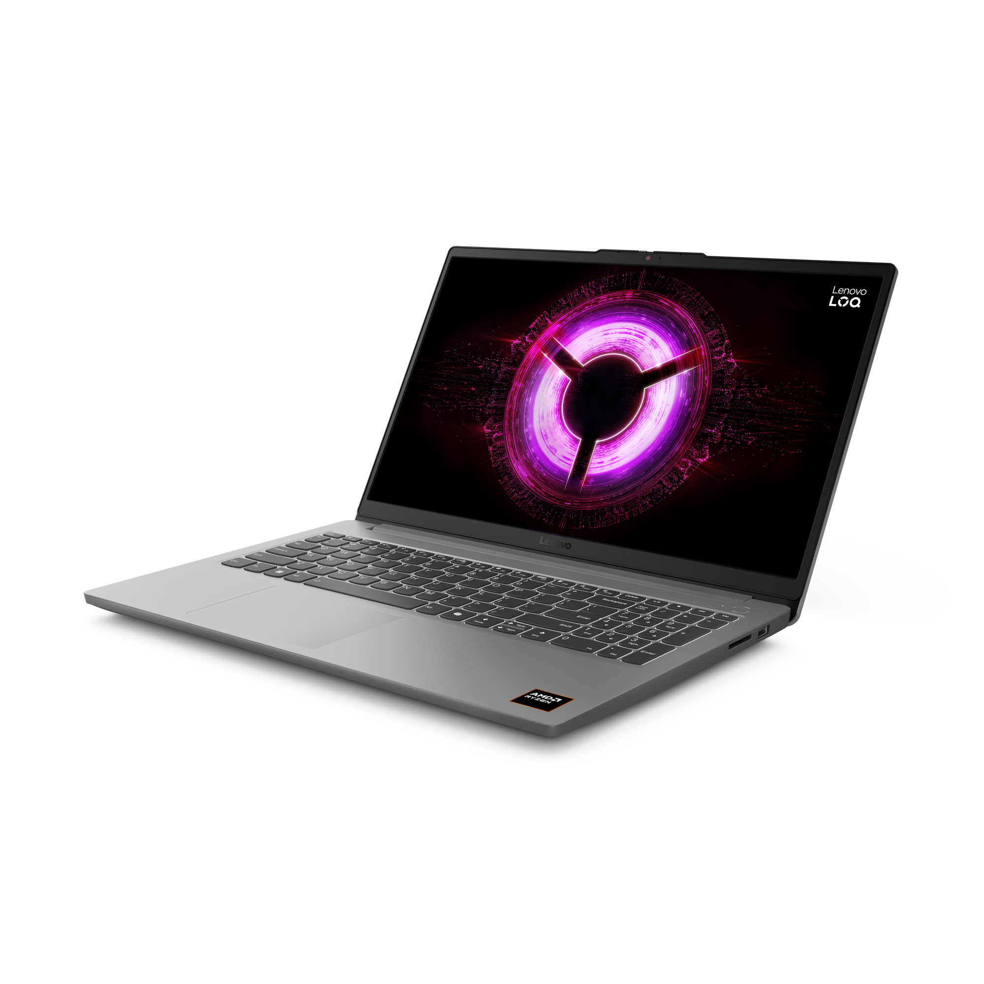 Lenovo LOQ 15ARP10E AMD Ryzen™ 5 7535HS Laptop 39,6 cm (15.6") Full HD 16 GB DDR5-SDRAM 1 TB SSD NVIDIA GeForce RTX 3050 Wi-Fi 6 (802.11ax) Angielski Szary - obrazek 2