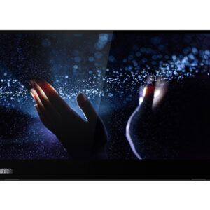 Lenovo ThinkVision M14t monitor komputerowy 35,6 cm (14") 1920 x 1080 px Full HD LED Ekran dotykowy Czarny