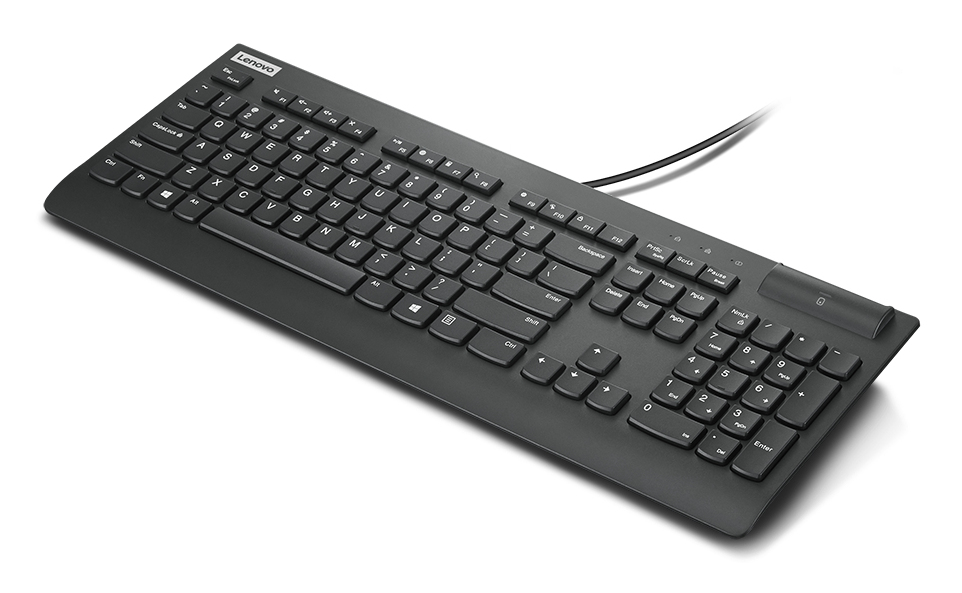 Lenovo Smartcard Wired Keyboard II AI - Klawiatura Przewodowa z Czytnikiem Smart Card - obrazek 5