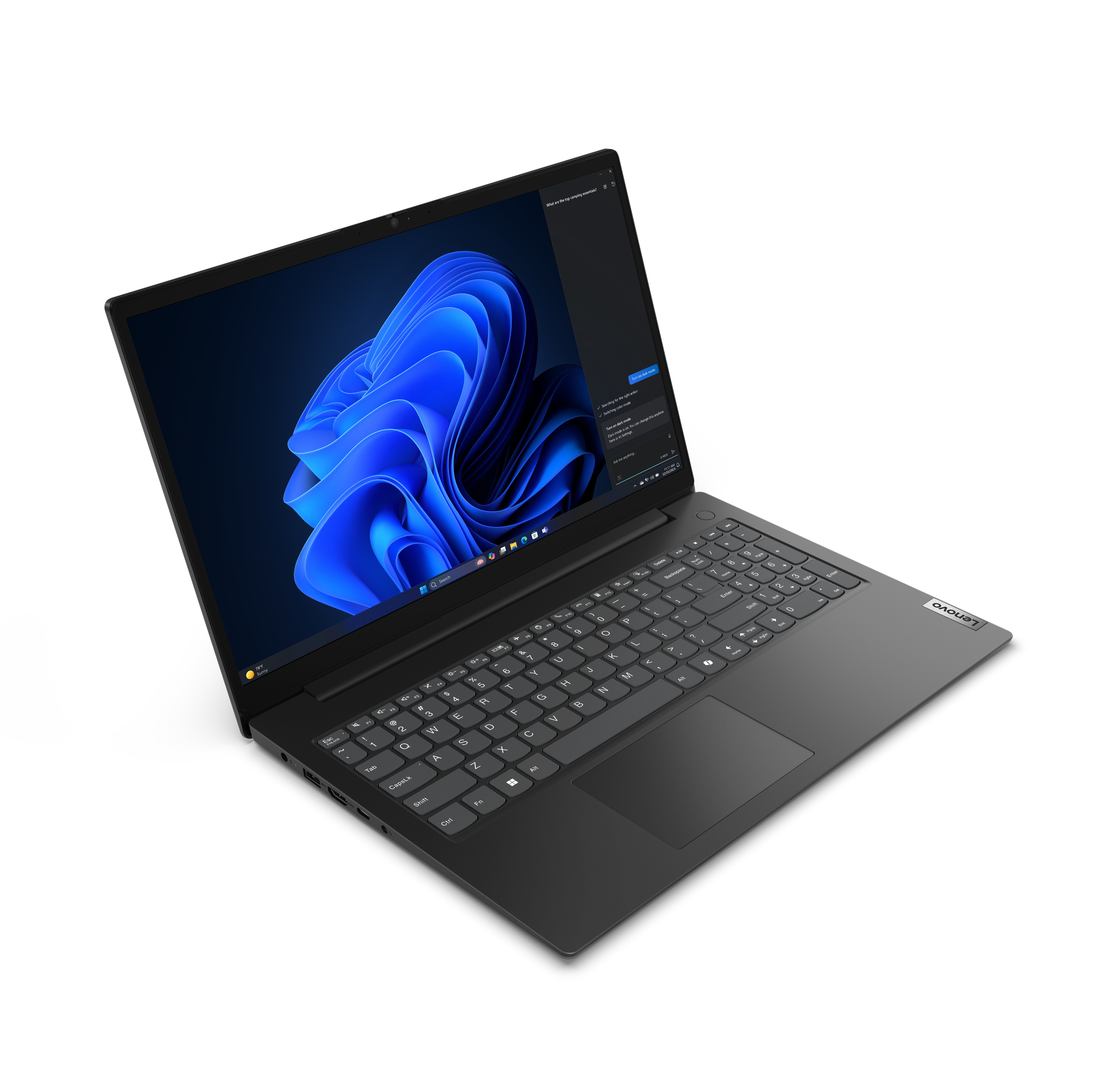 Lenovo V15 G5 IRL Intel® Core™ i5 i5-13420H Laptop 39,6 cm (15.6") Full HD 16 GB DDR5-SDRAM 512 GB SSD Wi-Fi 6 (802.11ax) Windows 11 Pro Hiszpański Czarny - obrazek 2