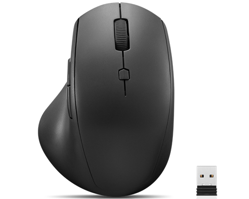 Lenovo 600 Wireless Media myszka Biuro Po prawej stronie RF Wireless Optyczny 2400 DPI