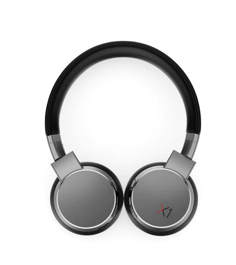 Lenovo ThinkPad X1 Słuchawki Przewodowy i Bezprzewodowy Opaska na głowę Połączenia/muzyka Bluetooth Czarny, Szary, Srebrny - obrazek 3