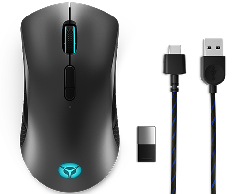 Lenovo Legion M600 Wireless Gaming myszka Oburęczny RF Wireless + Bluetooth + USB Type-A Optyczny 16000 DPI