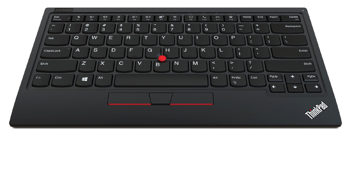 Lenovo 4Y40X49493 klawiatura Uniwersalne RF Wireless + Bluetooth QWERTY US English Czarny - obrazek 3