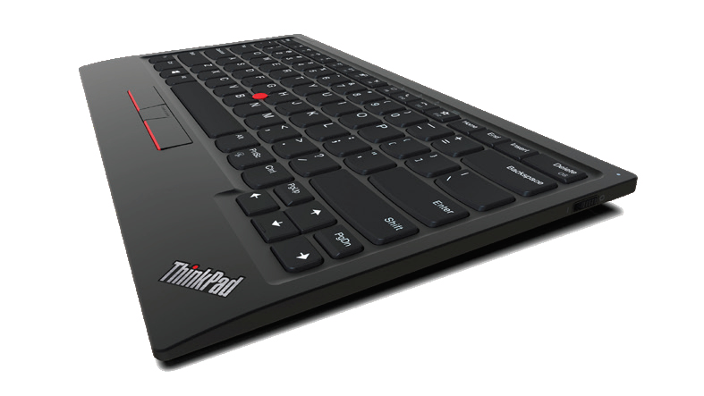 Lenovo ThinkPad Trackpoint II klawiatura Uniwersalne RF Wireless + Bluetooth QWERTY Angielski Czarny - obrazek 2