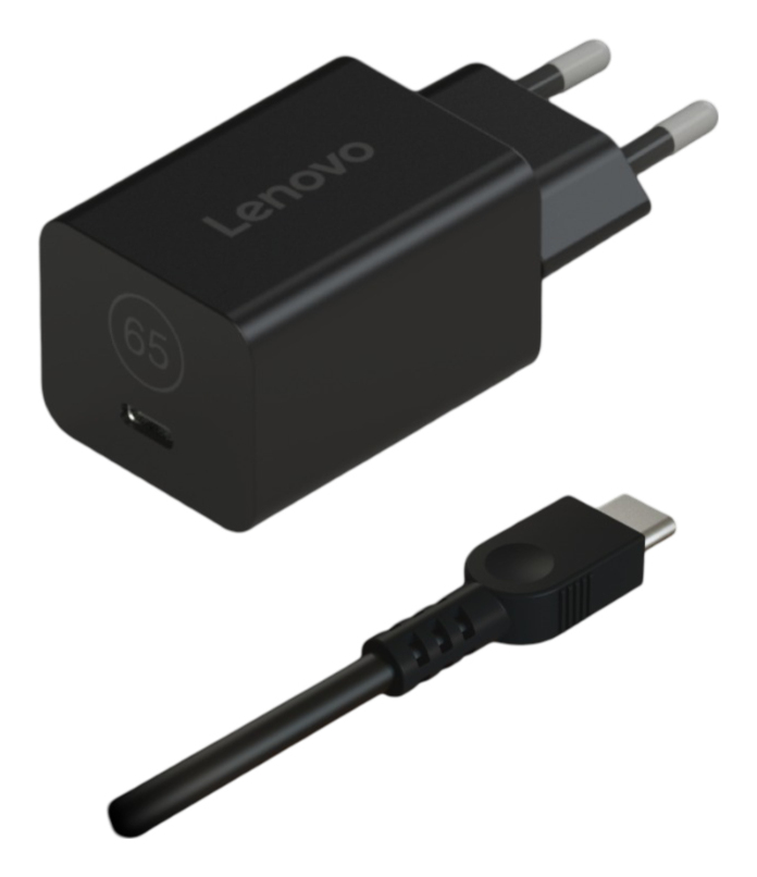 Lenovo GaN Nano 65W USB-C Adapter EU (40AWGN65EU)