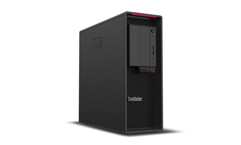 Lenovo ThinkStation P620 AMD Ryzen Threadripper PRO 5955WX 32 GB DDR4-SDRAM 1 TB SSD Windows 11 Pro Tower Stanowisko Czarny
