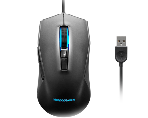 Lenovo GY50Z71902 myszka Gaming Po prawej stronie USB Typu-A Optyczny 3200 DPI