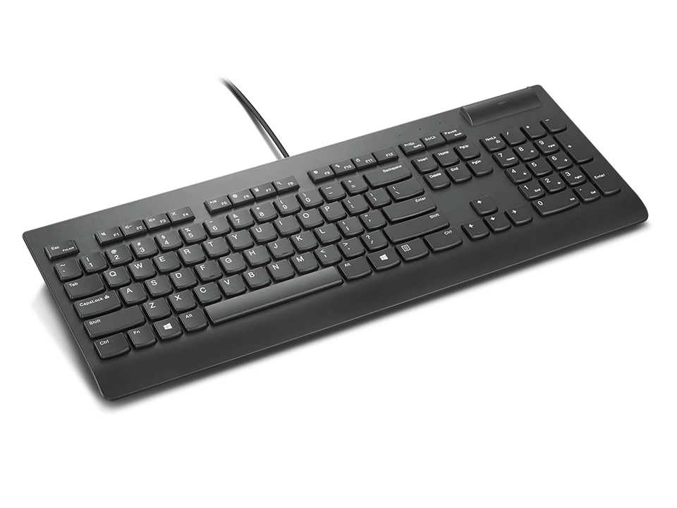 Lenovo 4Y41B69353 klawiatura Biuro USB QWERTY US English Czarny
