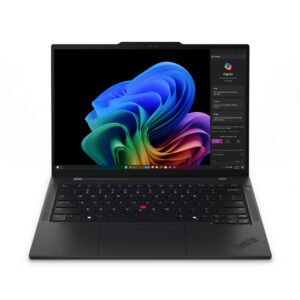 Lenovo ThinkPad T14s Gen 6 (Snapdragon) Copilot+ PC X1E-78-100 Laptop 35,6 cm (14") Ekran dotykowy WUXGA 32 GB LPDDR5x-SDRAM 1 TB SSD Wi-Fi 7 (802.11be) Windows 11 Pro US English Czarny