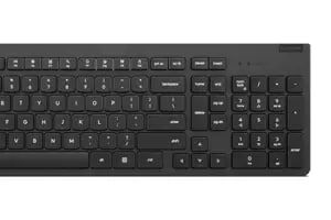 Lenovo 4X31N50722 klawiatura Dołączona myszka Uniwersalne RF Wireless Czarny