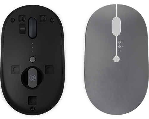 Lenovo Go Multi-Device myszka Biuro Oburęczny RF Wireless + Bluetooth Optyczny 2400 DPI - obrazek 5