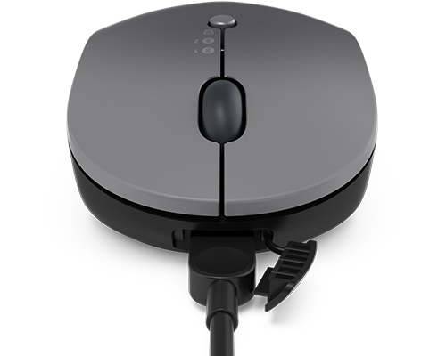 Lenovo Go Multi-Device myszka Biuro Oburęczny RF Wireless + Bluetooth Optyczny 2400 DPI - obrazek 4