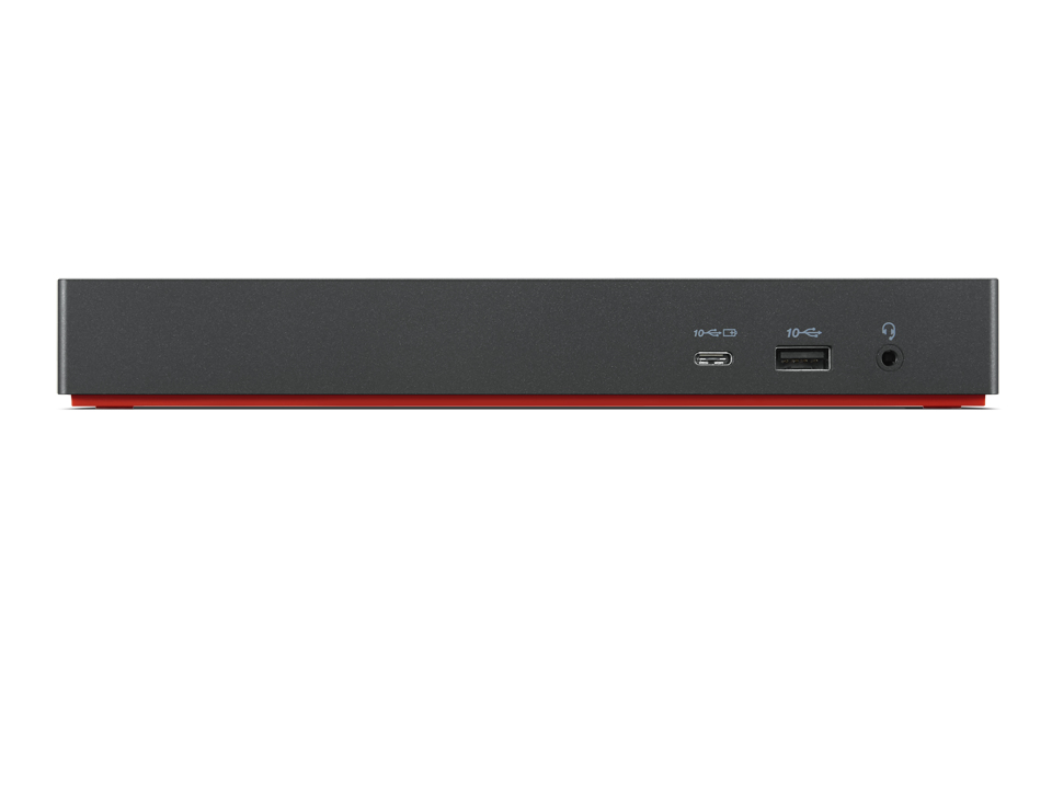 Lenovo 40B00300DK stacja dokująca Przewodowa Thunderbolt 4 Czarny, Czerwony - obrazek 4
