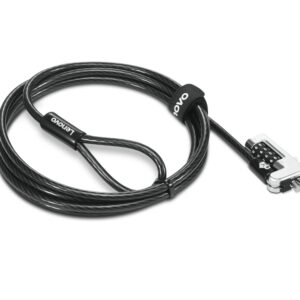 Lenovo 4XE1F30277 zapięcie do kabli Czarny 1,8 m