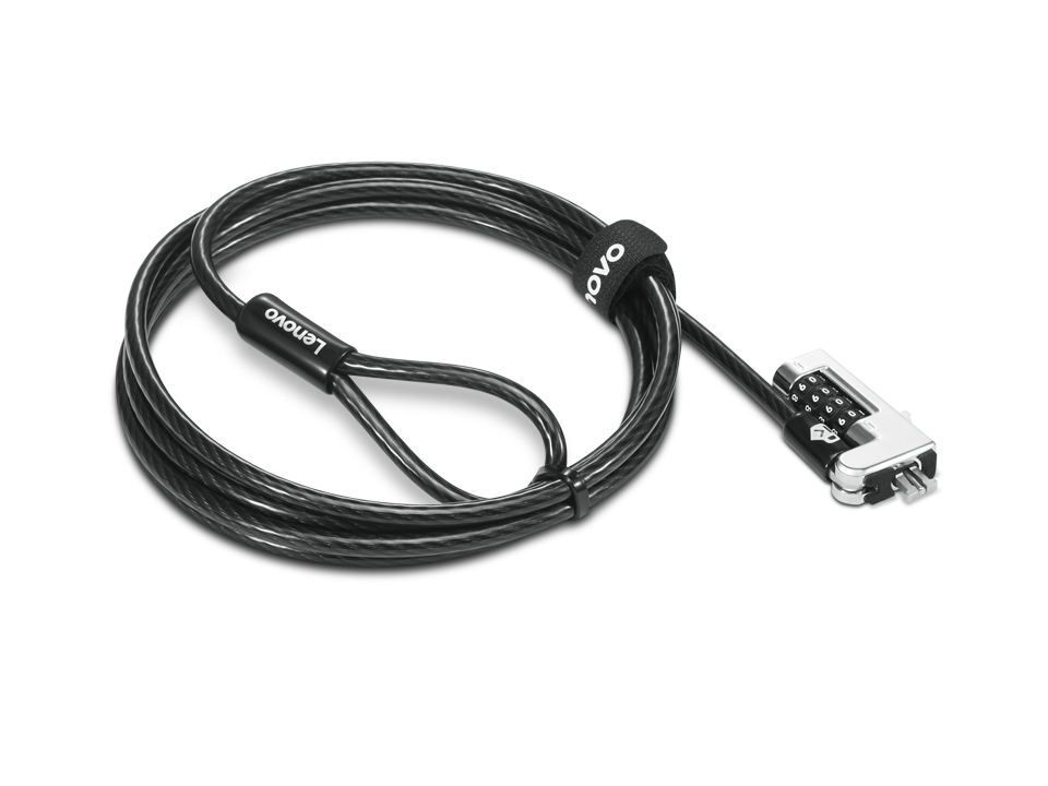 Lenovo 4XE1F30277 zapięcie do kabli Czarny 1,8 m