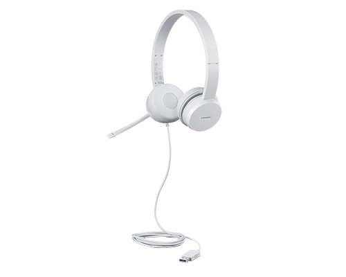 Lenovo GXD1E71385 słuchawki/zestaw słuchawkowy Przewodowa Nadgarstek Połączenia/muzyka USB Typu-A Szary