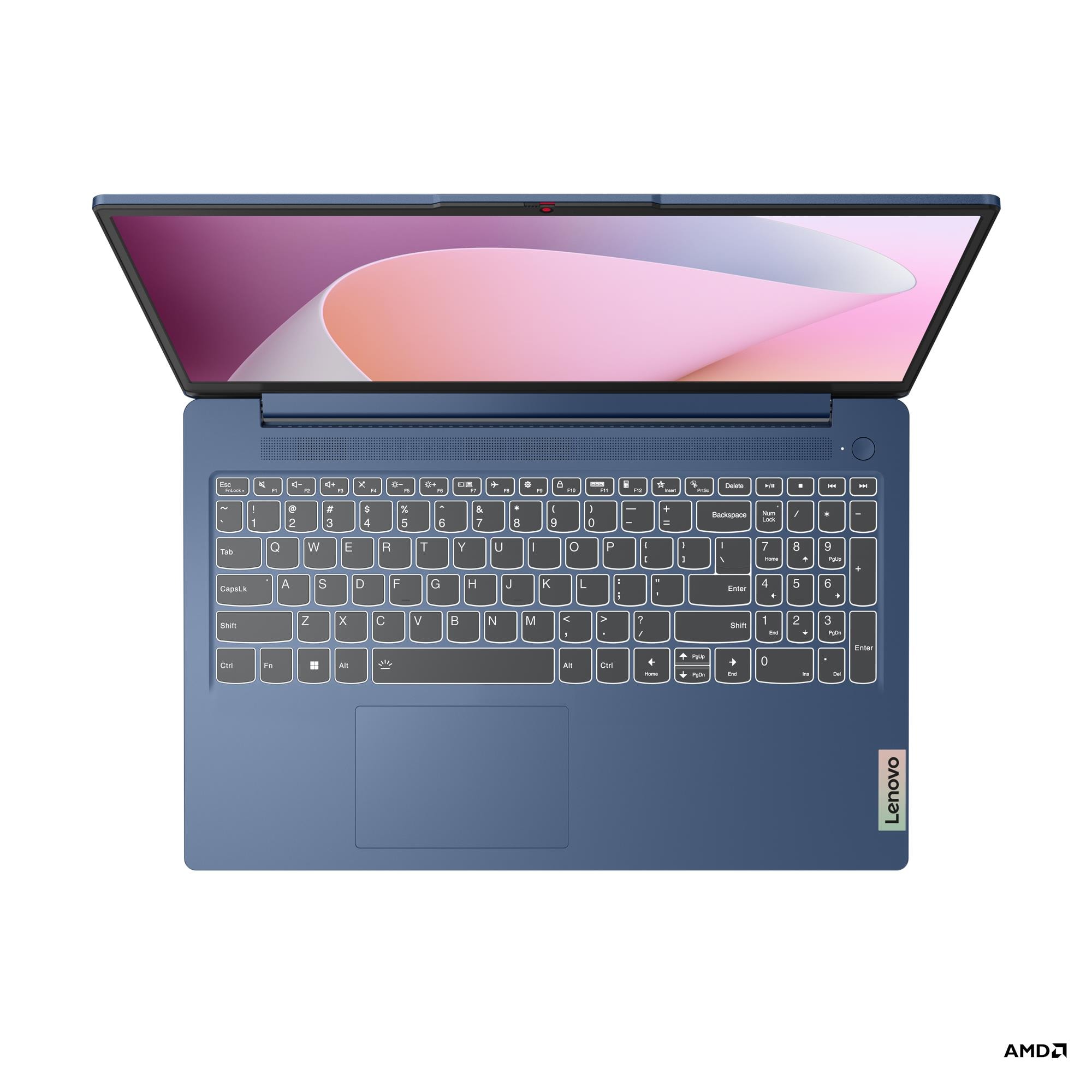 LENOVO IdeaPad Slim 3 AMD Ryzen 5 7530U 15.6inch FHD AG 8GB DDR4 512GB SSD M.2 NVME UMA 2X2AC + BT NOOS Abyss Blue (P) - obrazek 3