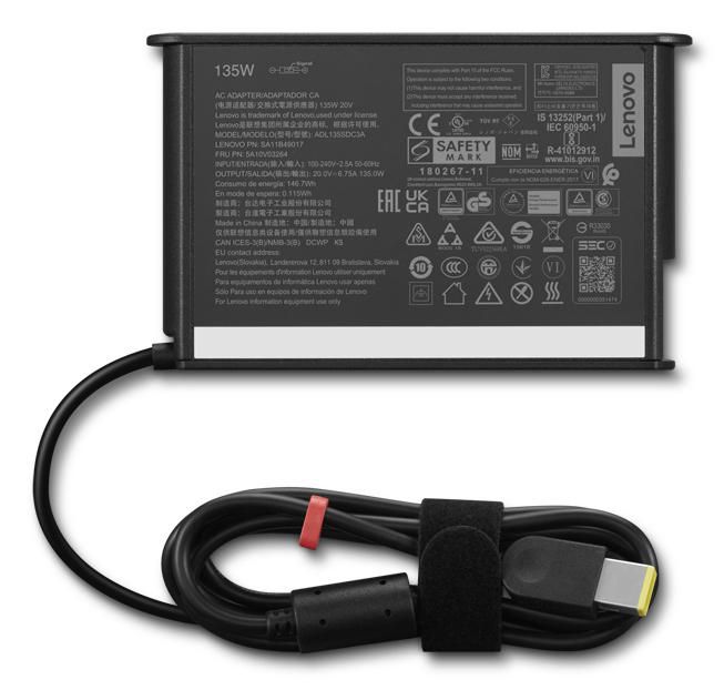 Lenovo ThinkCentre 135W AC Adapter Gen 2 (Slim tip) - EU