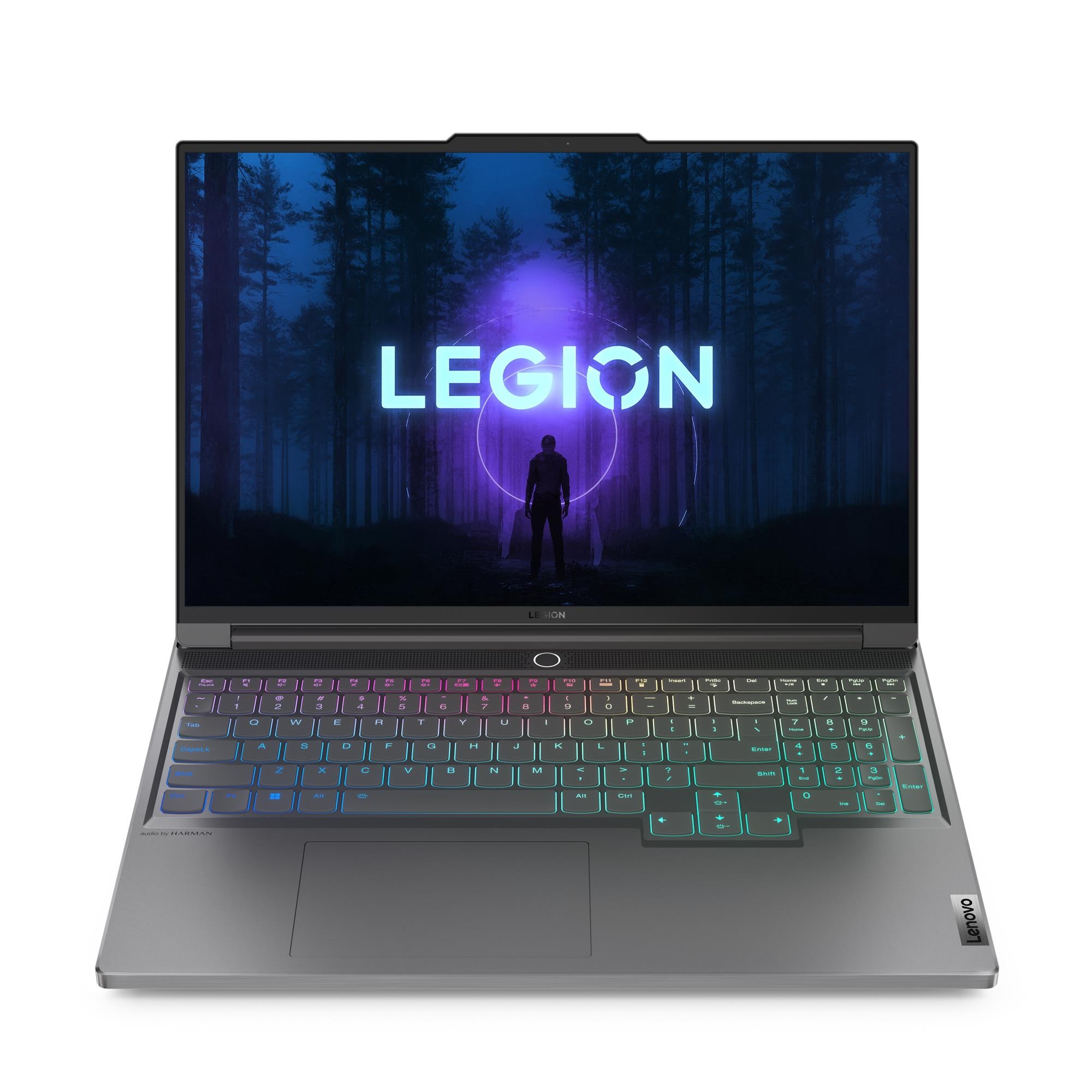 LENOVO Legion Slim 7 Intel Core i7-13700H 16inch WQXGA 16GB DDR5 512GB M.2 RTX 4060 8GB Wi-Fi 6E + BT FPR NOOS Storm Grey DELKOM(P) - obrazek 2