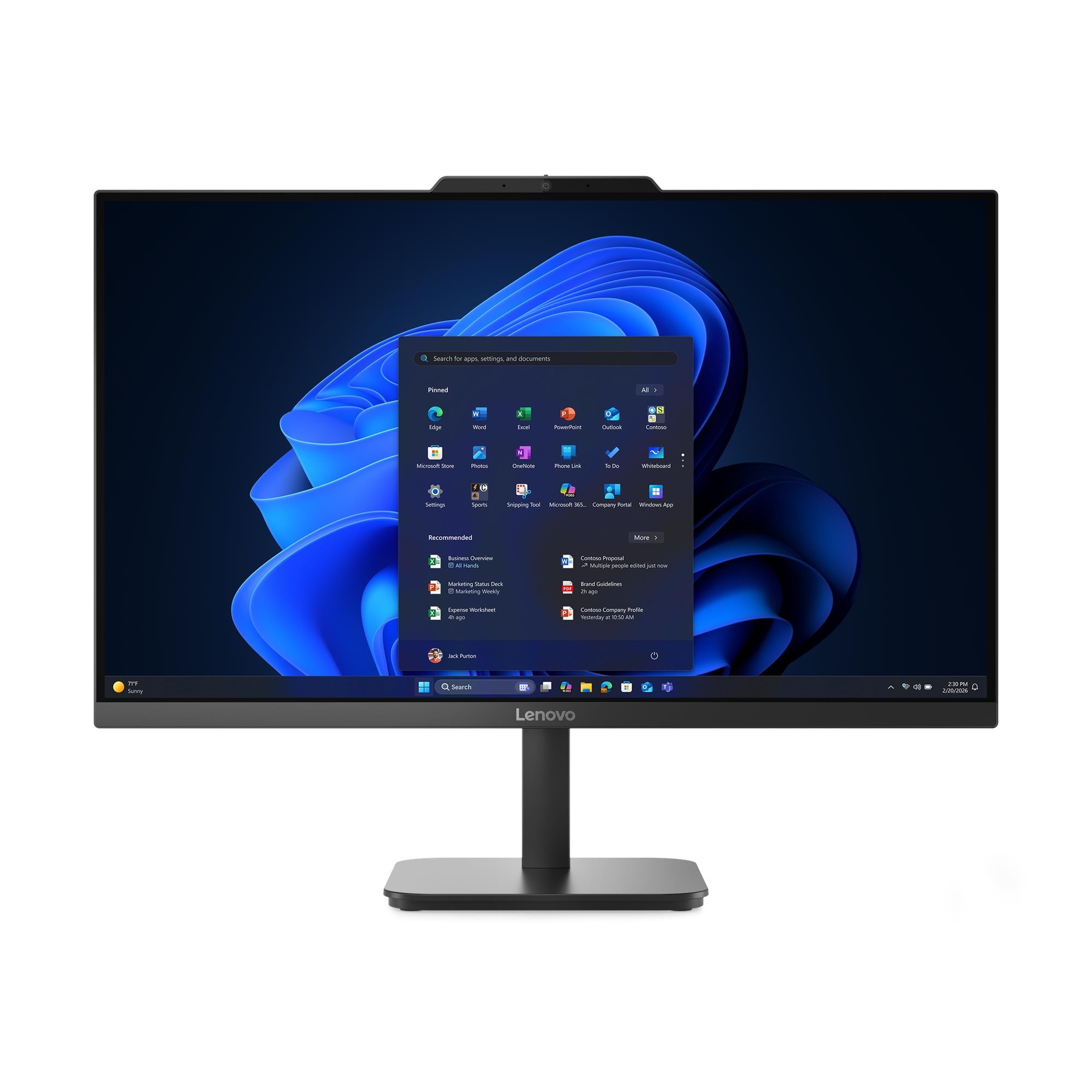 Lenovo V105 24 AIO AMD Ryzen 5 40 23.8inch FHD 16GB 512GB SSD M.2 PCIe W11P 3Y OS - obrazek 5