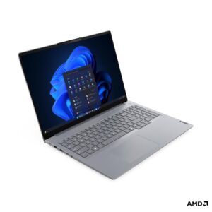 Lenovo ThinkBook 16 Gen 9 (16" AMD), AMD Ryzen™ 5 220 (3.20GHz, 16MB), 16" WUXGA bez dotyku, W11P64 CZ/SK/EN, 16.0GB, 1x512GB SSD M.2 2242 PCIe Gen4 QLC, 1080P