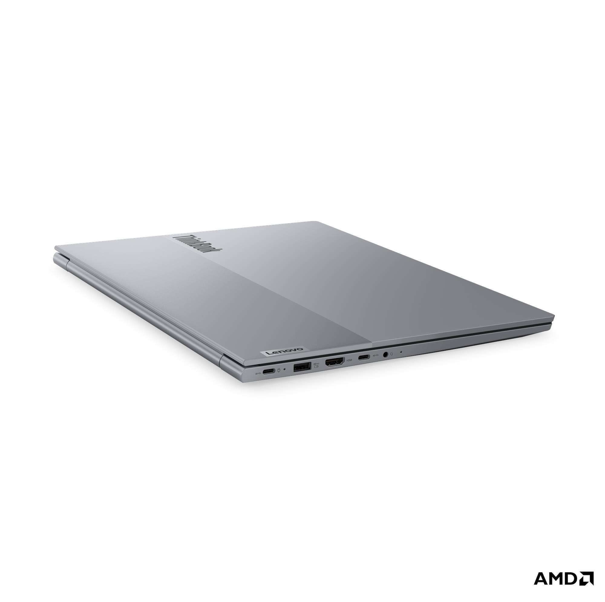 Lenovo ThinkBook 16 Gen 9 (16" AMD), AMD Ryzen™ 7 250 (3.30GHz, 16MB), 16" WUXGA Bezdotykowy, W11P64 CZ/SK/EN, 32.0GB, 1x1TB SSD M.2 2242 PCIe Gen4 QLC, 1080P F - obrazek 5