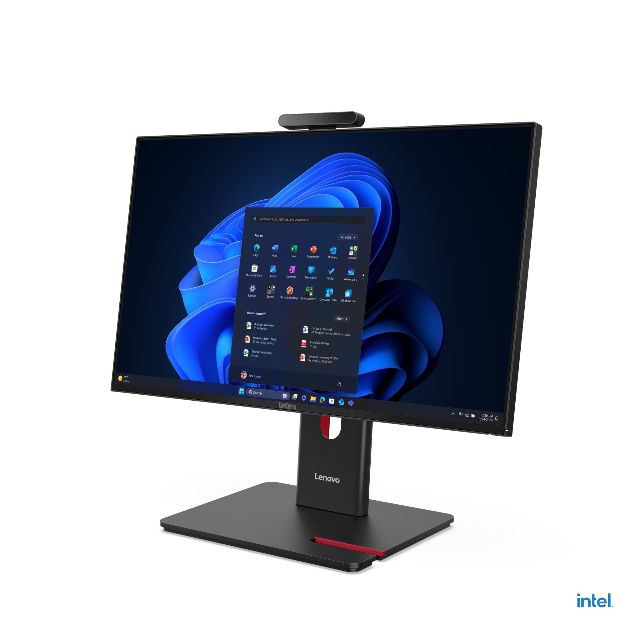 Lenovo ThinkCentre M70a G6 AiO - Komputer All-in-One dla Biznesu - obrazek 2